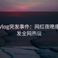 糖心Vlog突发事件：网红夜晚爆料引发全网热议
