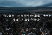 Pixiv盘点：热点事件3种类型，大V上榜理由引发轩然大波