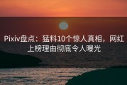 Pixiv盘点：猛料10个惊人真相，网红上榜理由彻底令人曝光