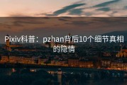 Pixiv科普：pzhan背后10个细节真相的隐情
